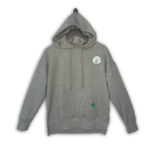 #11 Gray Beach Club Hoodie (Sea Breeze)