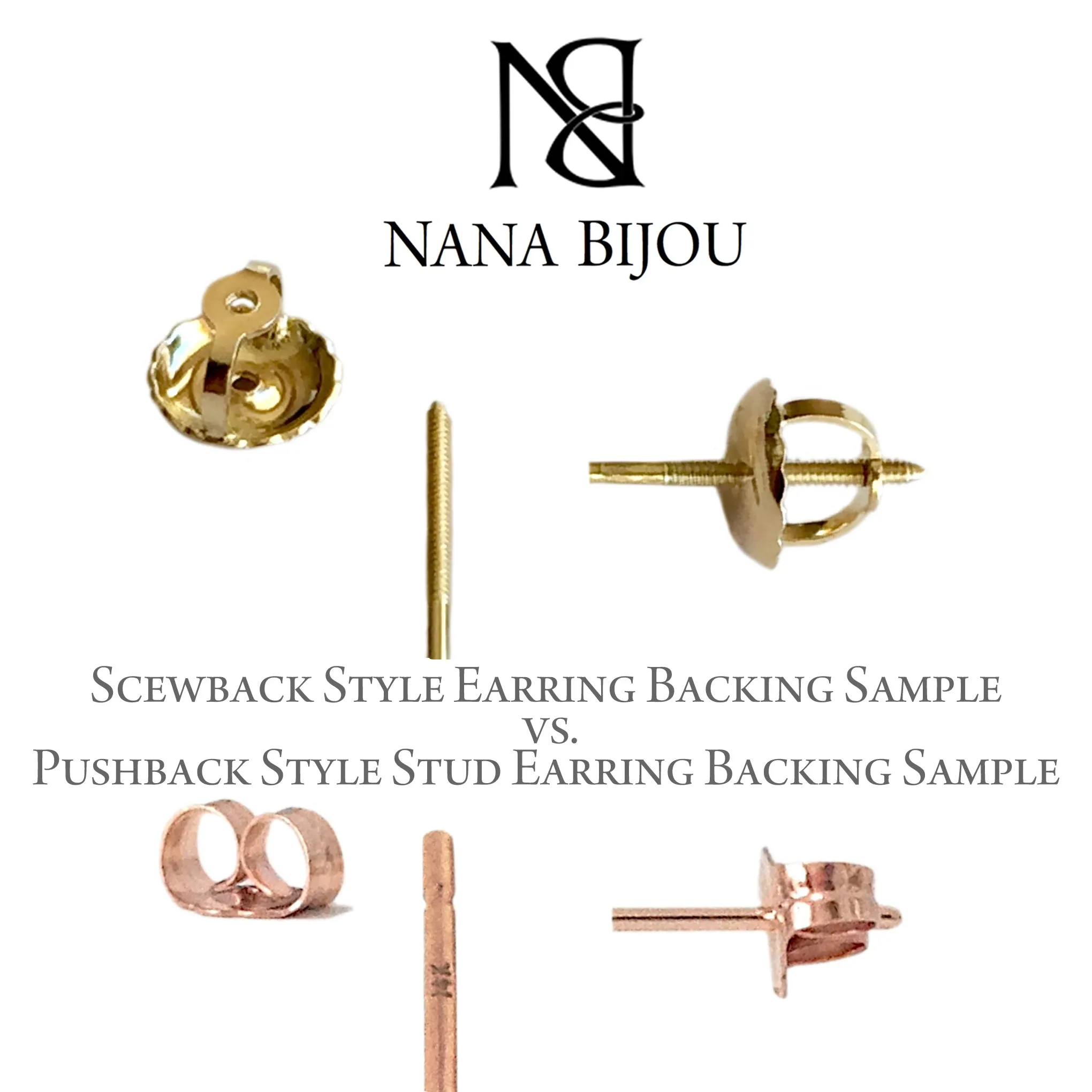 14K Gold Celestial Cloud Stud Earrings