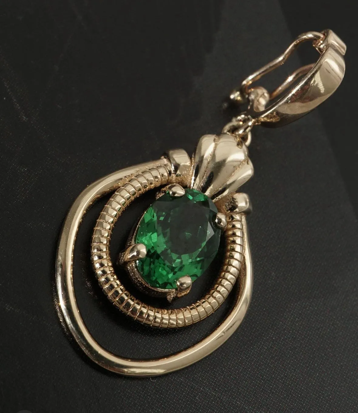 14k Gold Jupiter Pendant