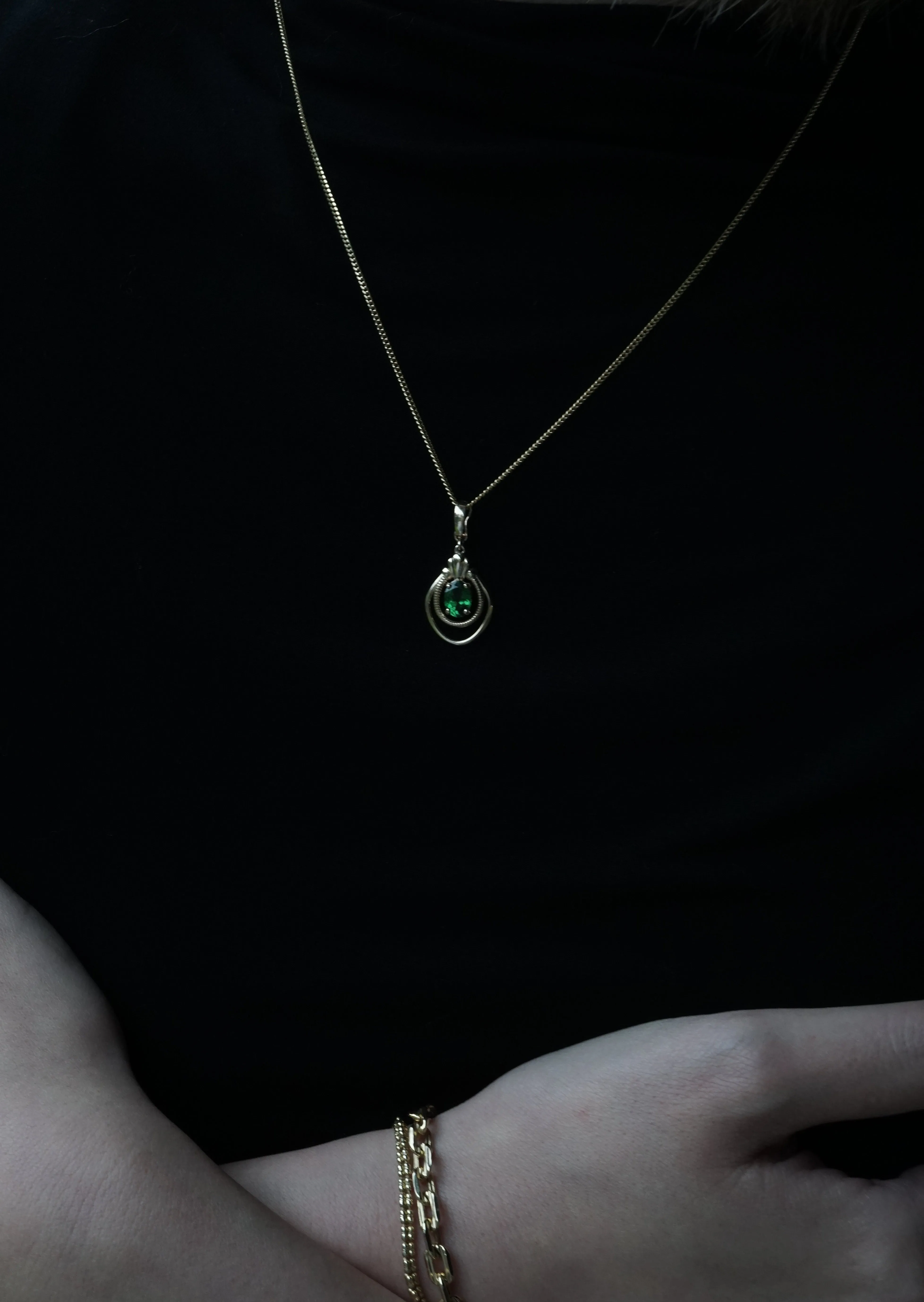 14k Gold Jupiter Pendant