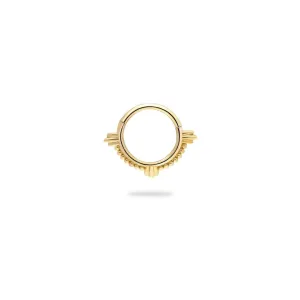 14k Gold Rhythm Helix Piercing