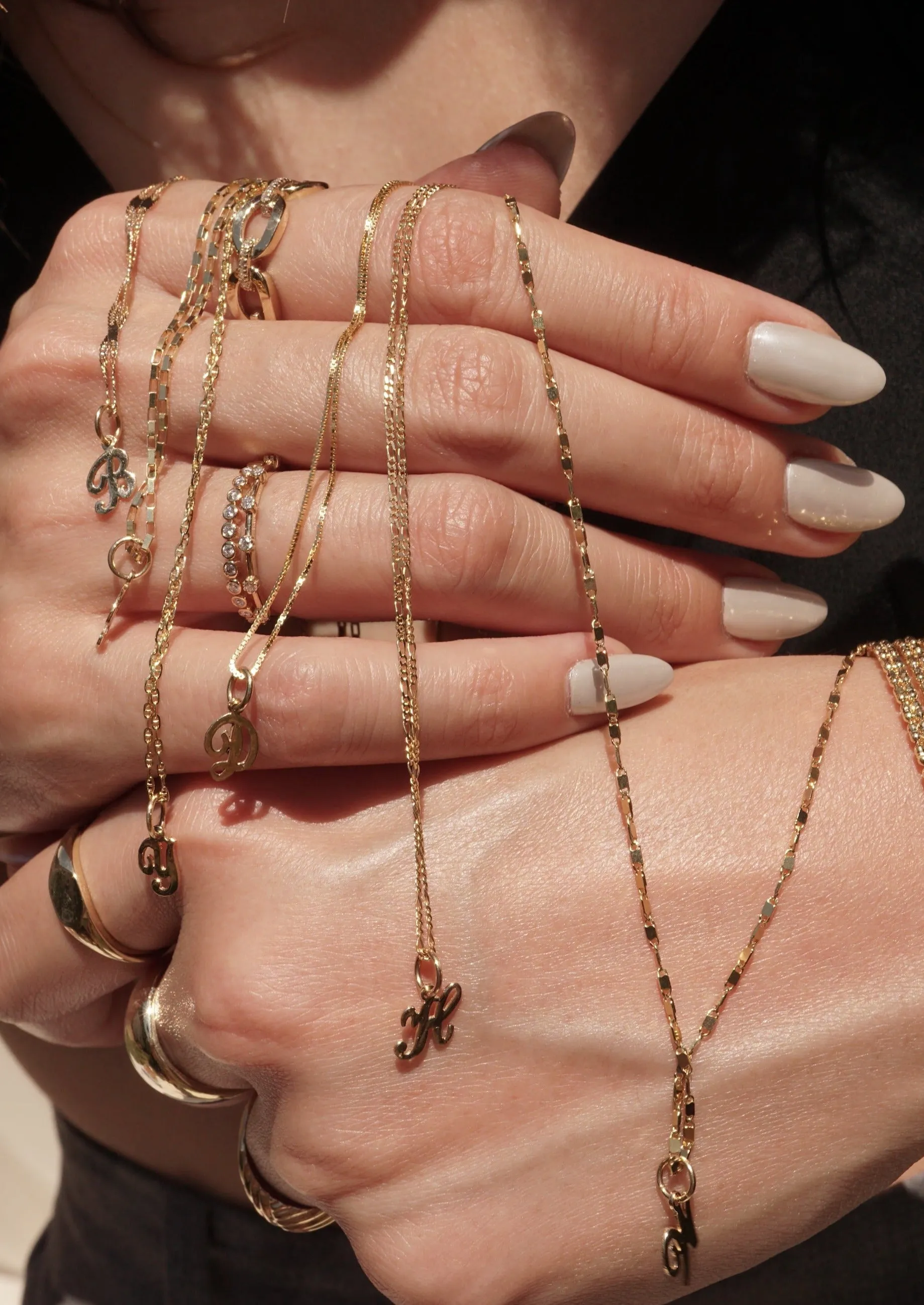 14k Mini Initial Top (Charm)