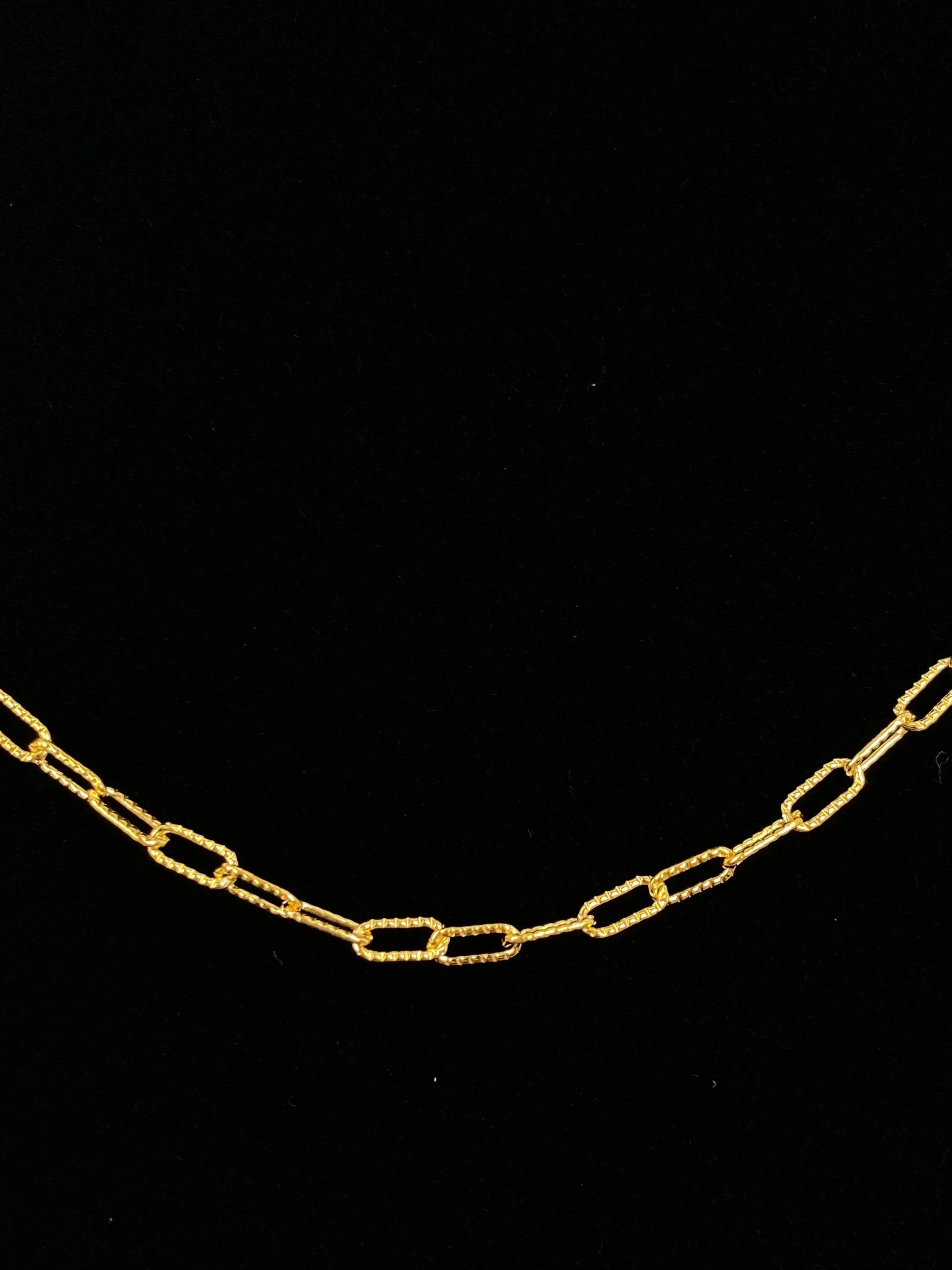 2.5mm Course Line Elongated Cable Chain, 14K Gold Filled, Sku: S2505L