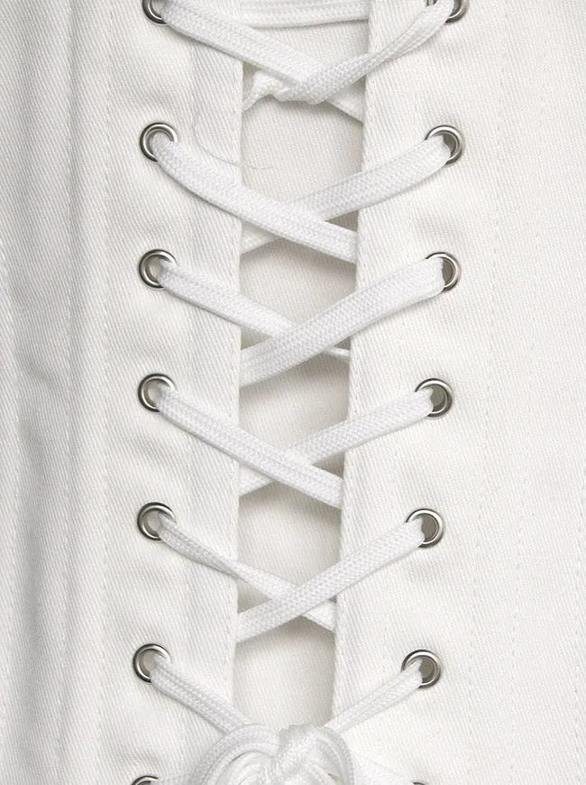 26 Steel Boned Cotton Short Torso Training Underbust Corset
