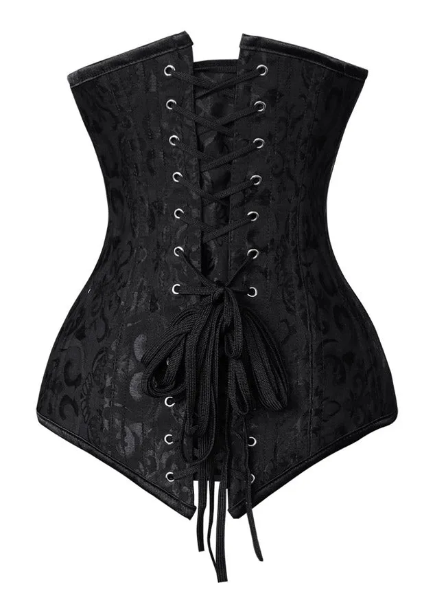 26 Steel Boned Cotton Short Torso Training Underbust Corset