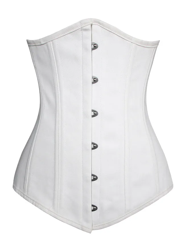 26 Steel Boned Cotton Short Torso Training Underbust Corset