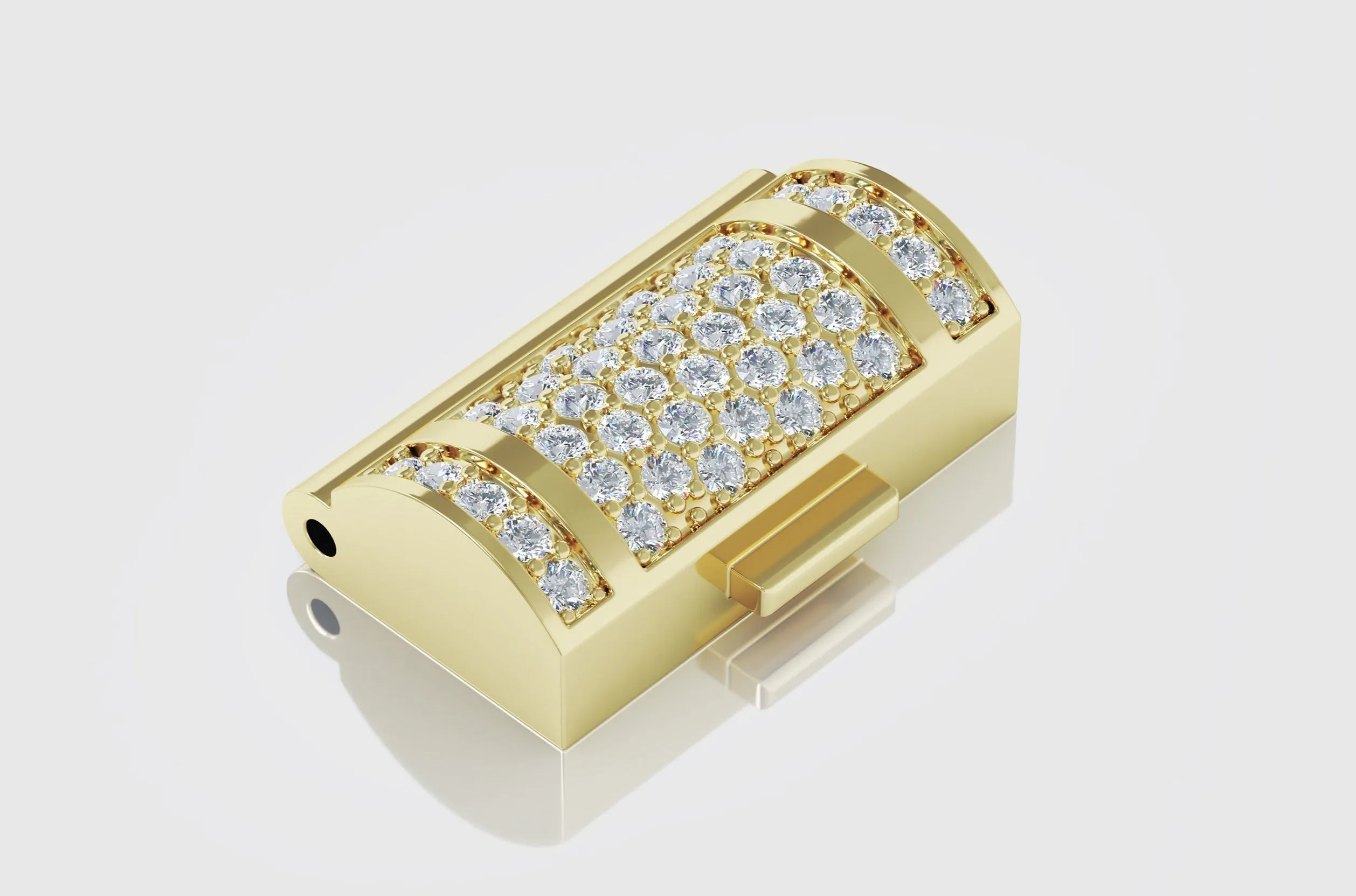 5mm Diamond Barrel Triple Box Lock