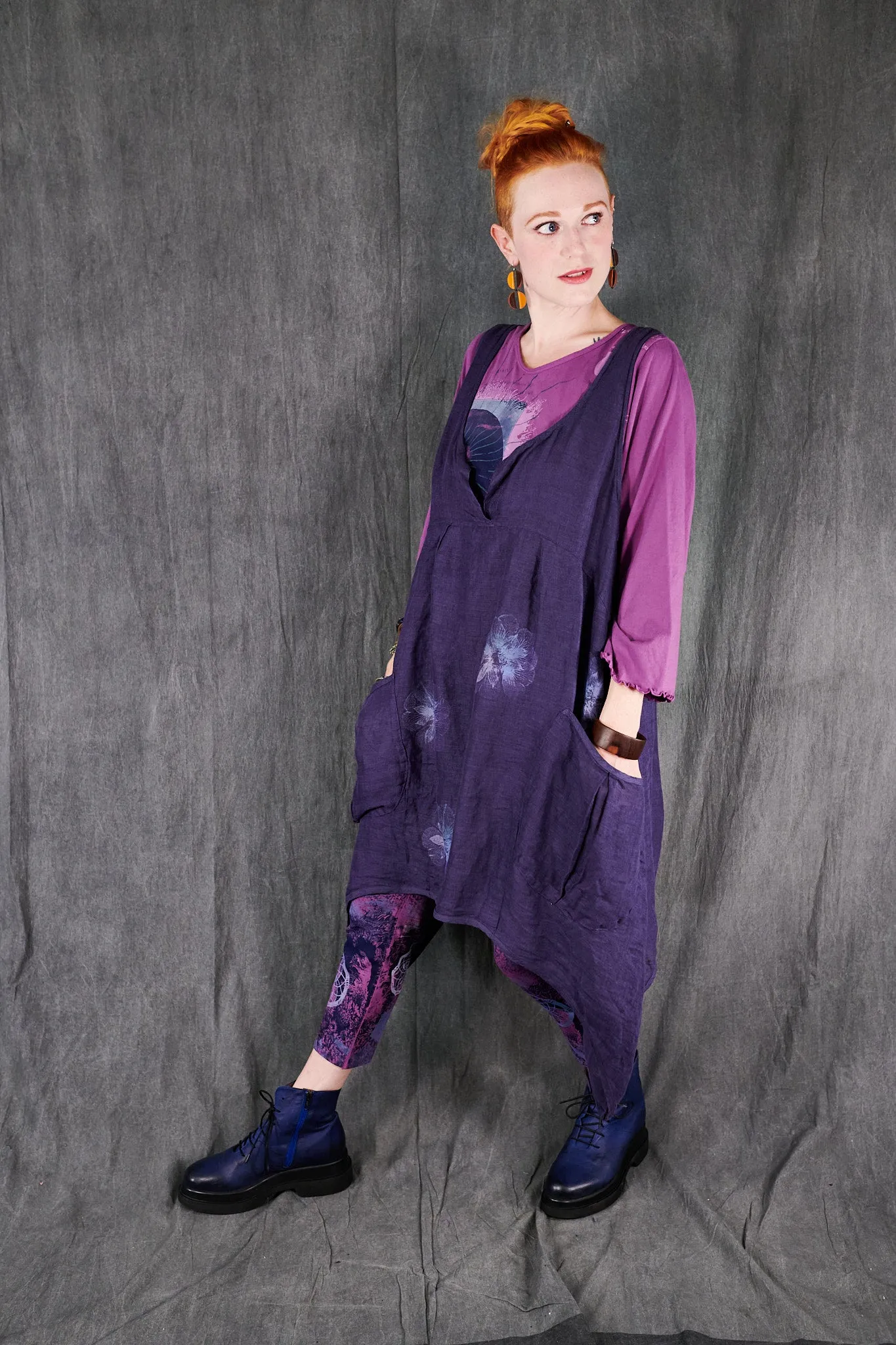 6185 Light as Air Midlayer Purple-P