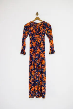 70’s RUFFLE MAXI / MEDIUM