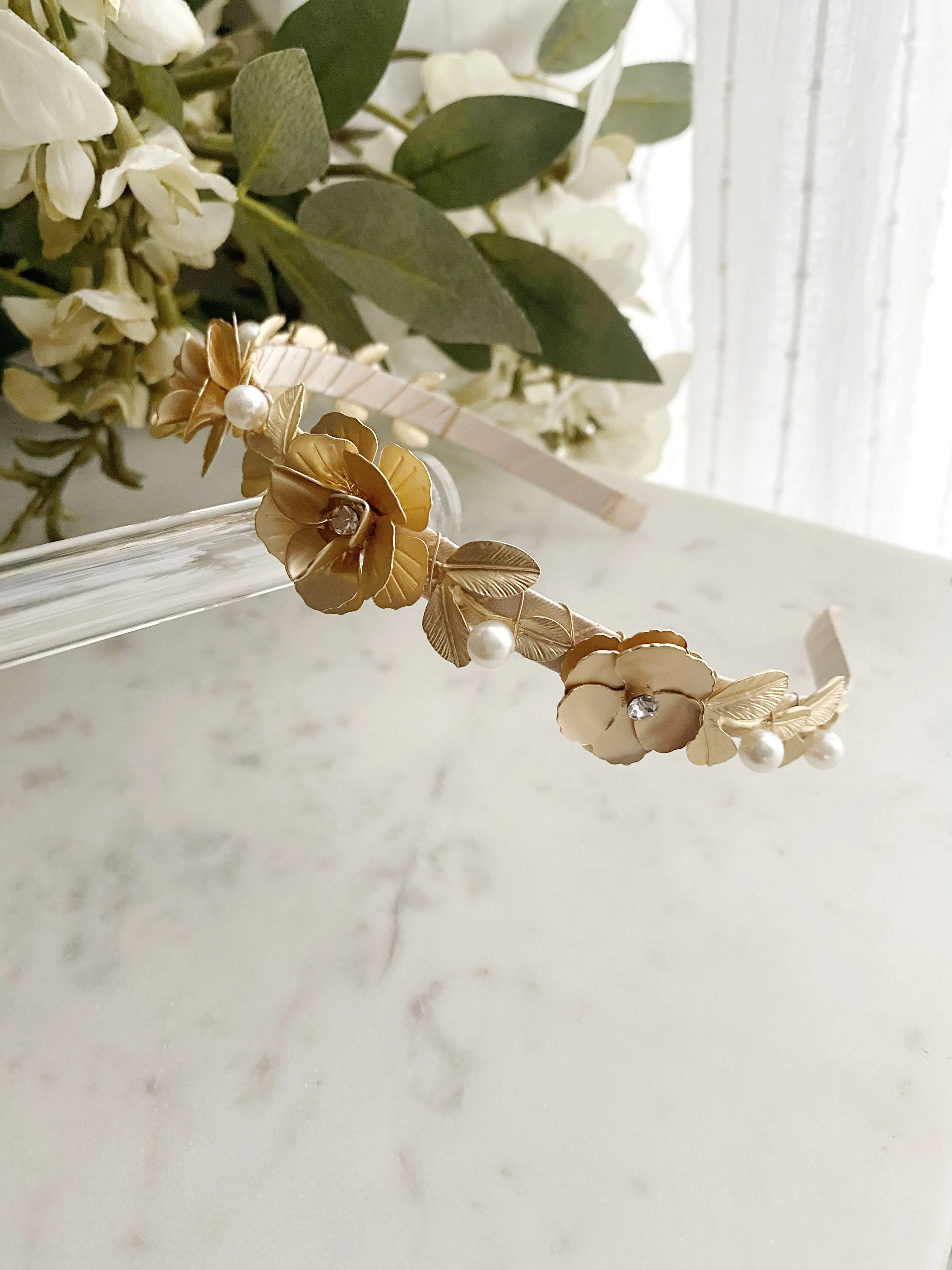 8803BA - Bell Floral Headband