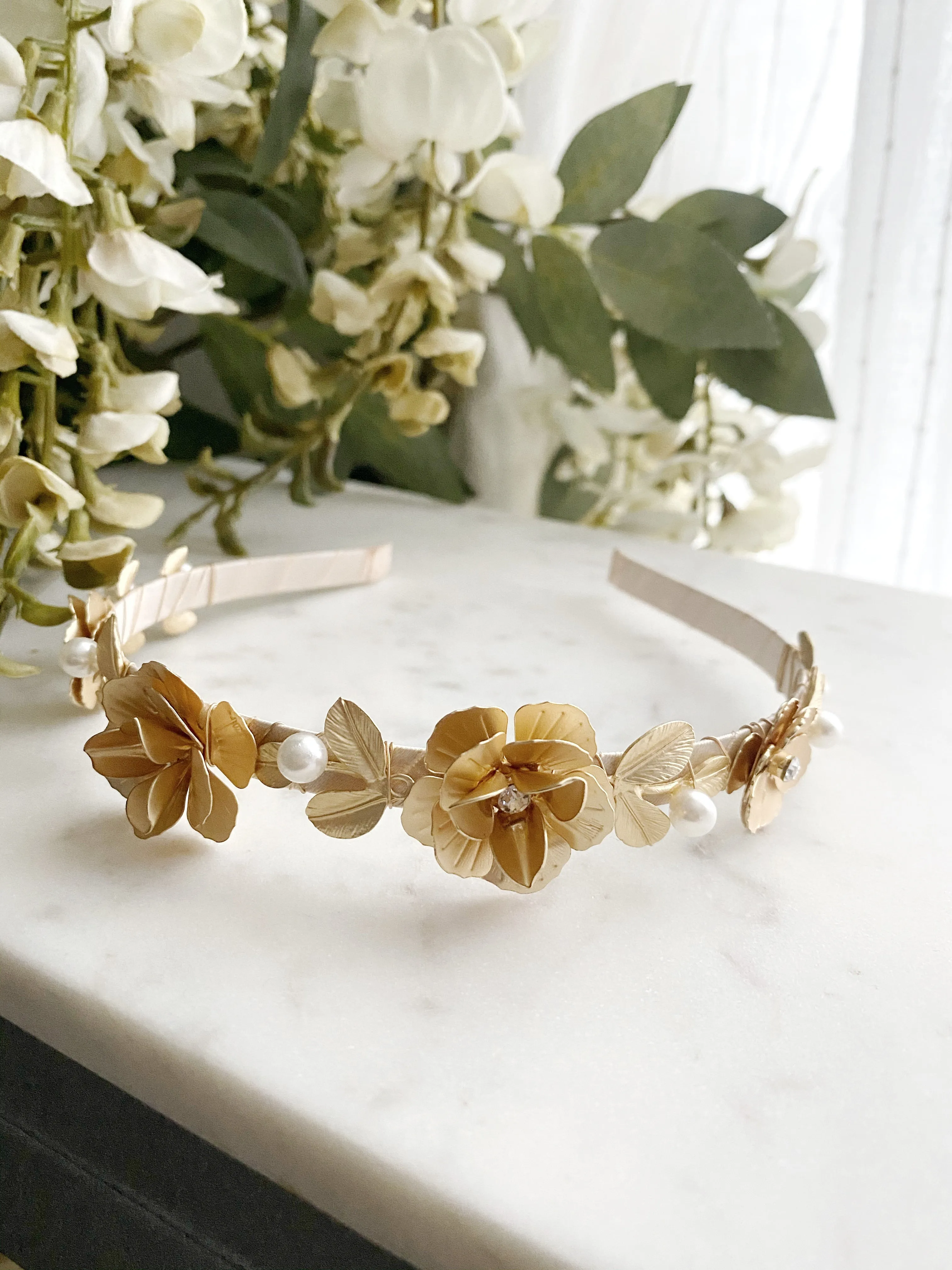 8803BA - Bell Floral Headband
