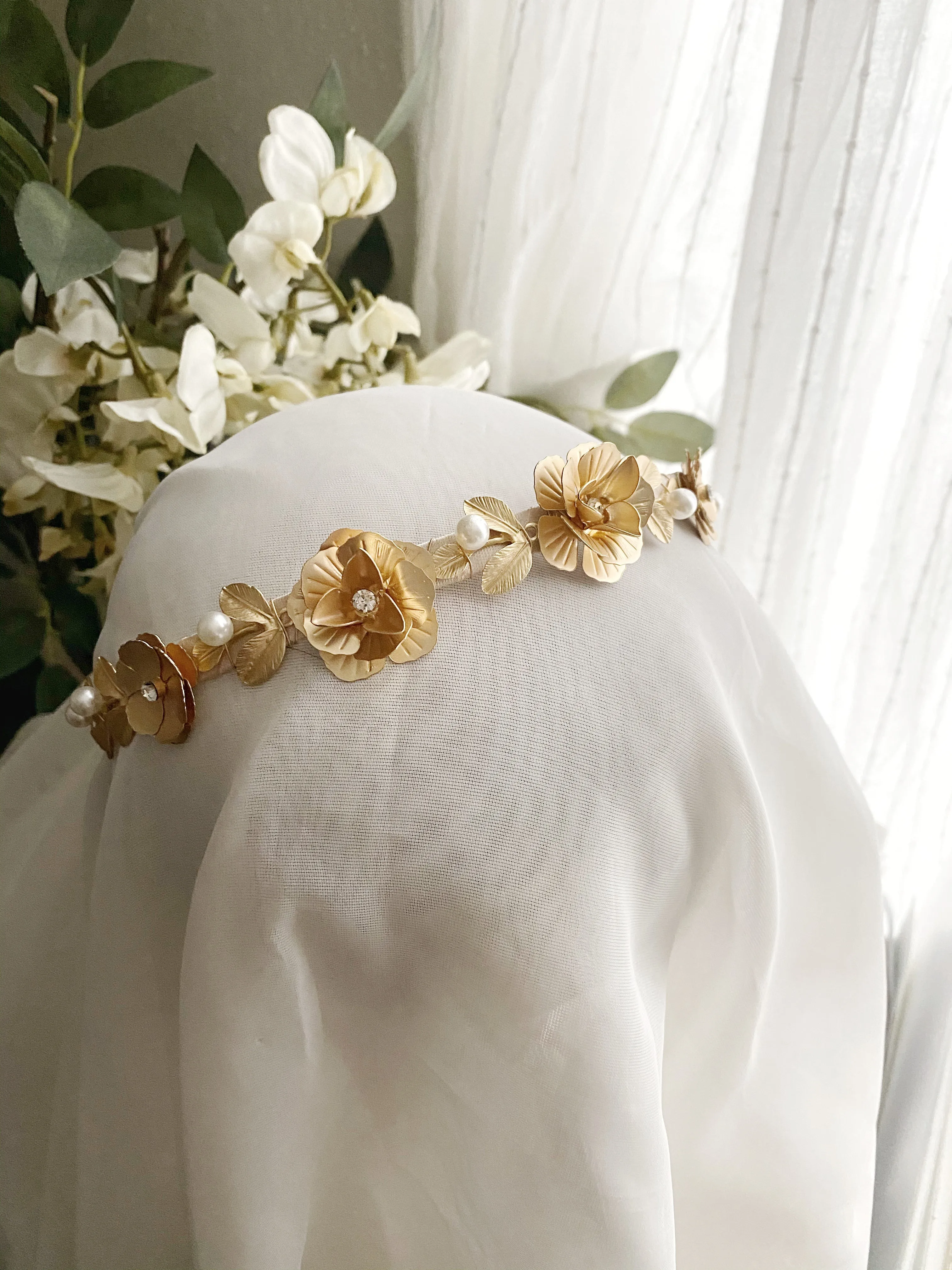 8803BA - Bell Floral Headband
