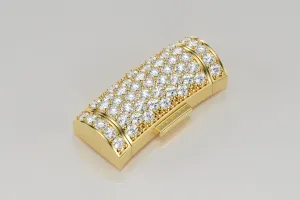 8mm Diamond Curved Barrel Triple Box Lock