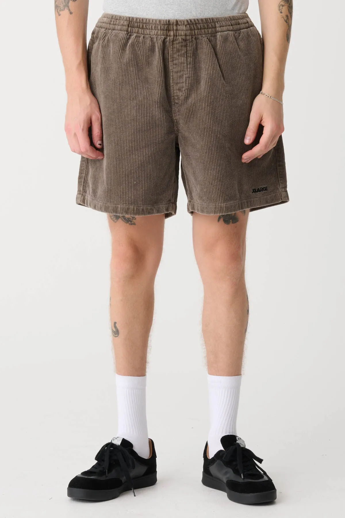 91 WIDE CORD BEACH SHORT - PIGMENT COFFEE