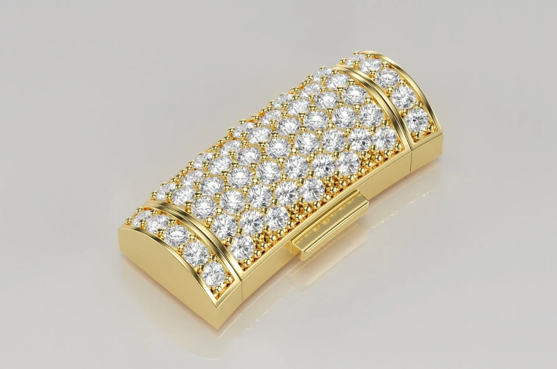 9mm Diamond Curved Barrel Triple Box Lock