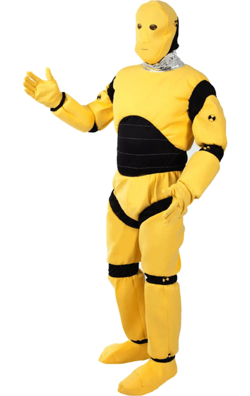 Adult Crash Test Dummy Costume