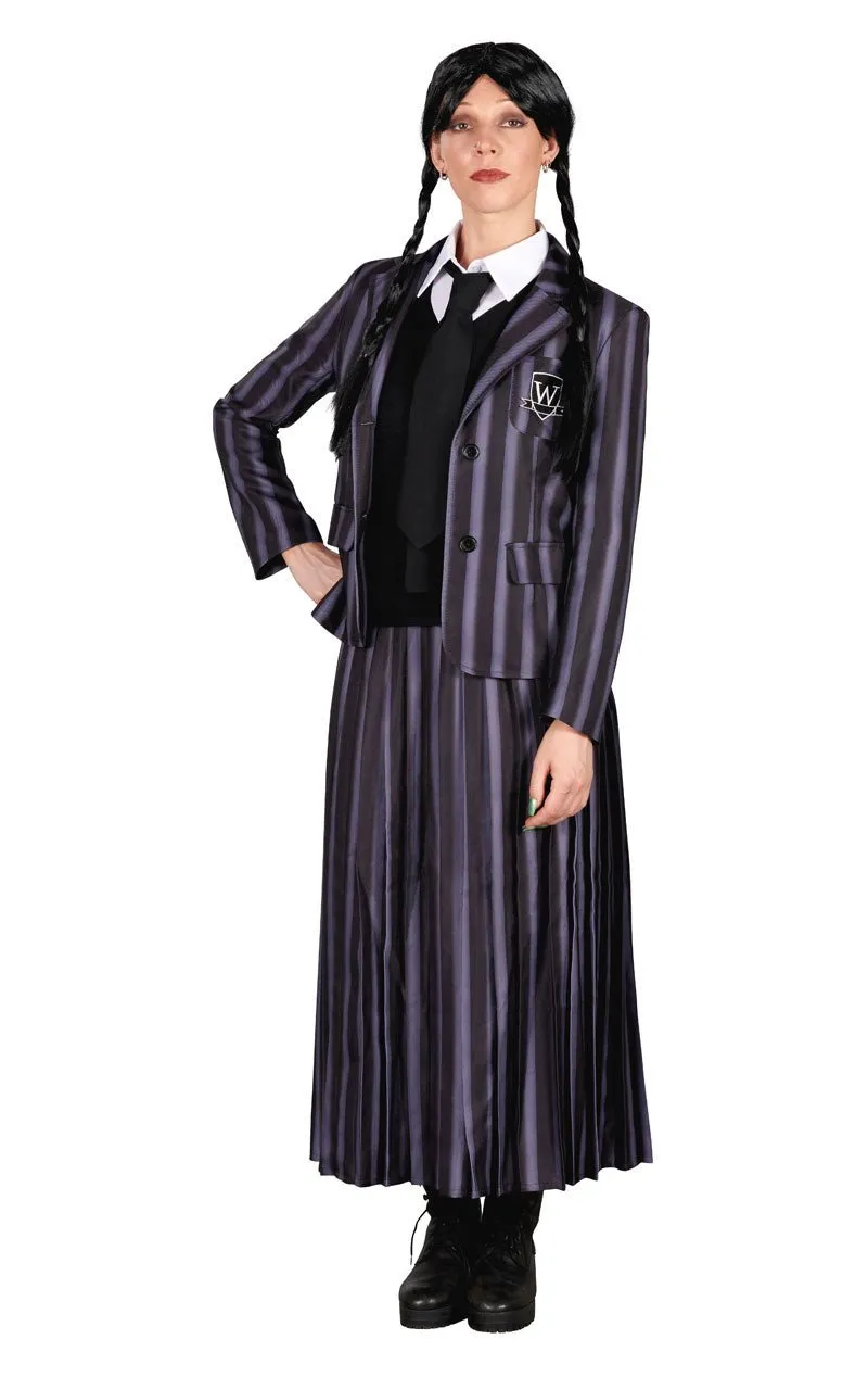 Adult Gothic Girl Uniform Costume