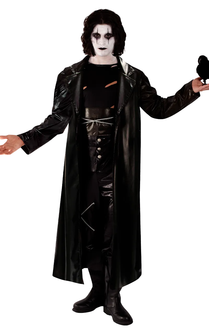 Adult Gothic The Crow Avenger Costume