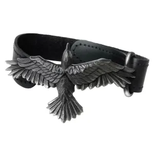 Alchemy Gothic A109  Black Consort Wriststrap