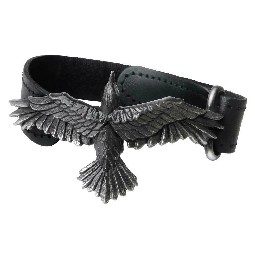 Alchemy Gothic A109  Black Consort Wriststrap
