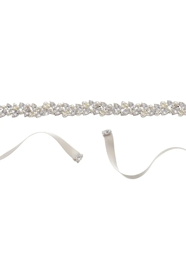 Annie Sash - Ivory