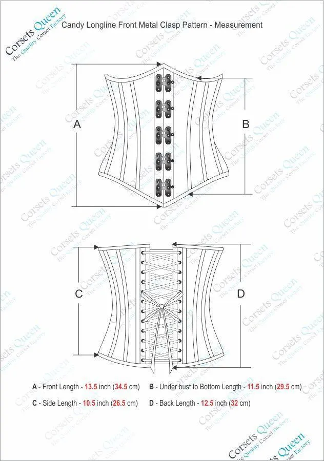 Azarenka Gothic Underbust Corset
