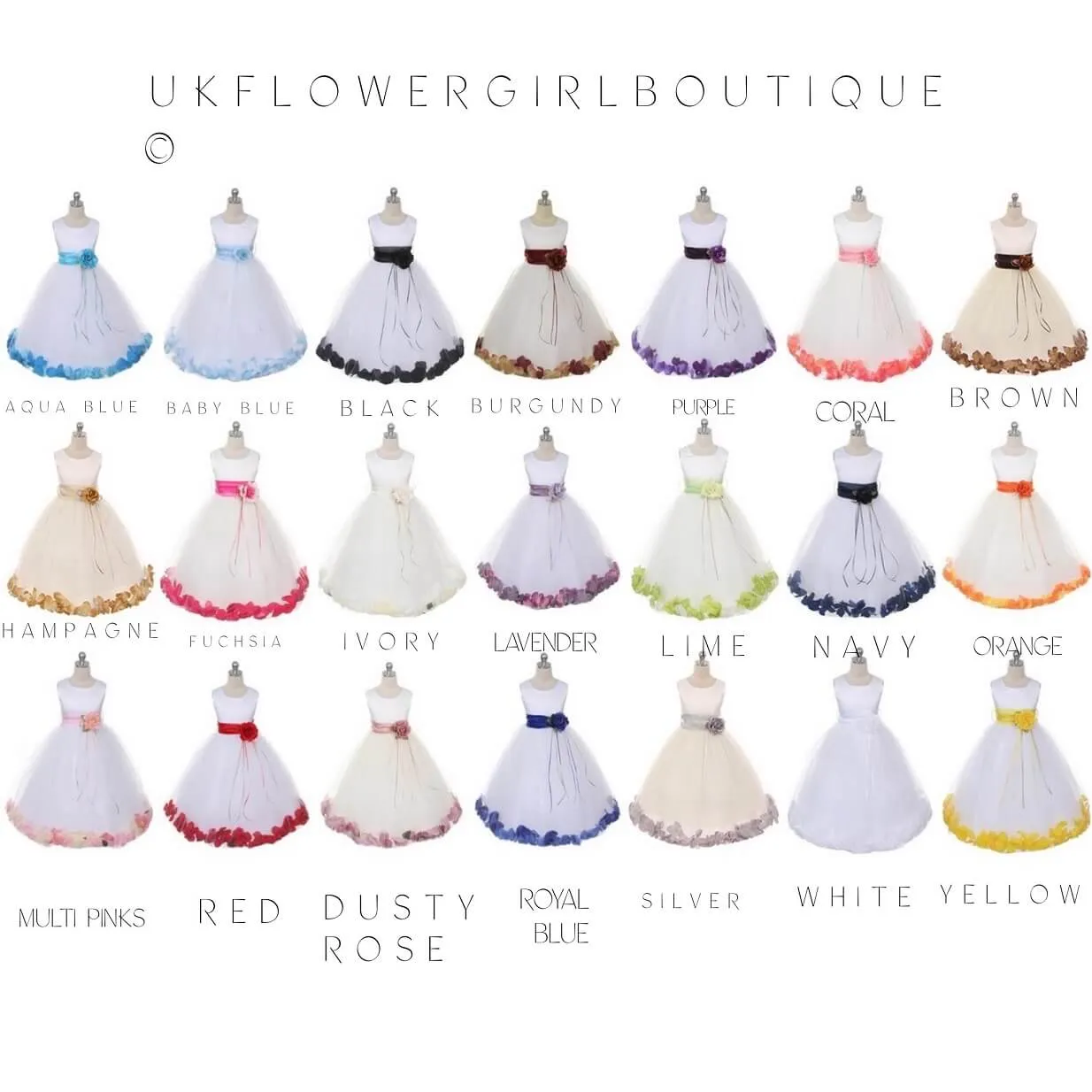 Baby Kenza - Bridal Ivory Ivory Petals