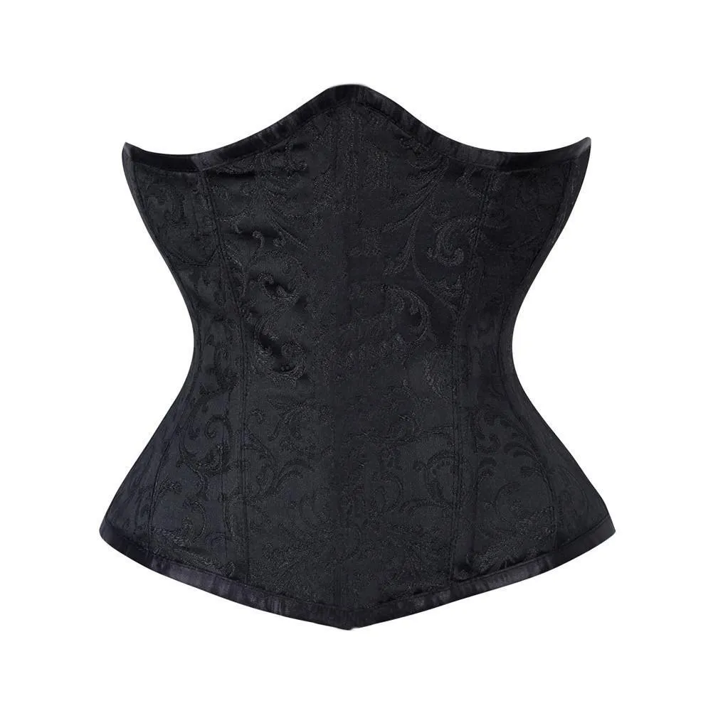 Barbadian Brocade Underbust Corset