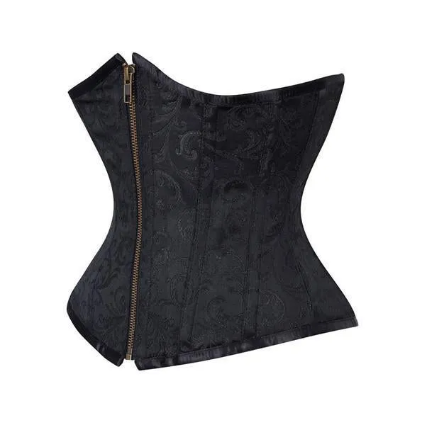 Barbadian Brocade Underbust Corset