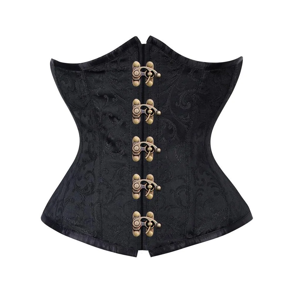 Barbadian Brocade Underbust Corset