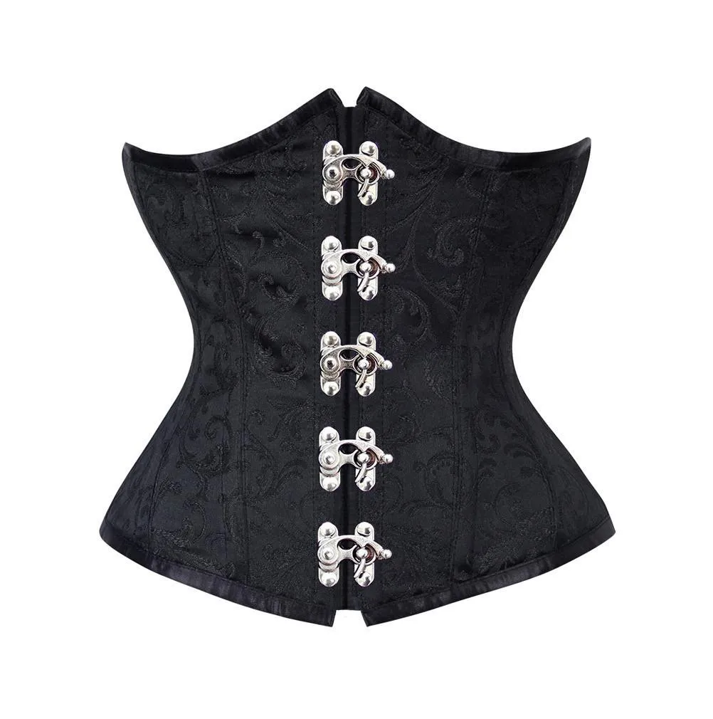 Barbadian Brocade Underbust Corset