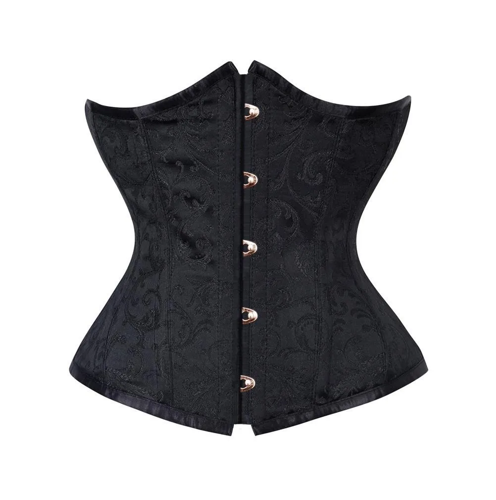 Barbadian Brocade Underbust Corset
