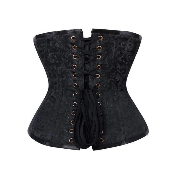 Barbadian Brocade Underbust Corset