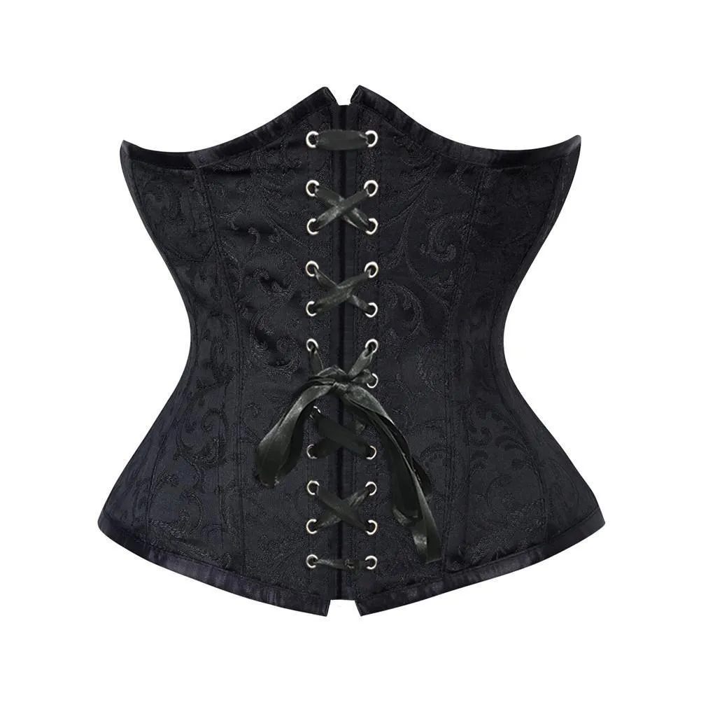 Barbadian Brocade Underbust Corset