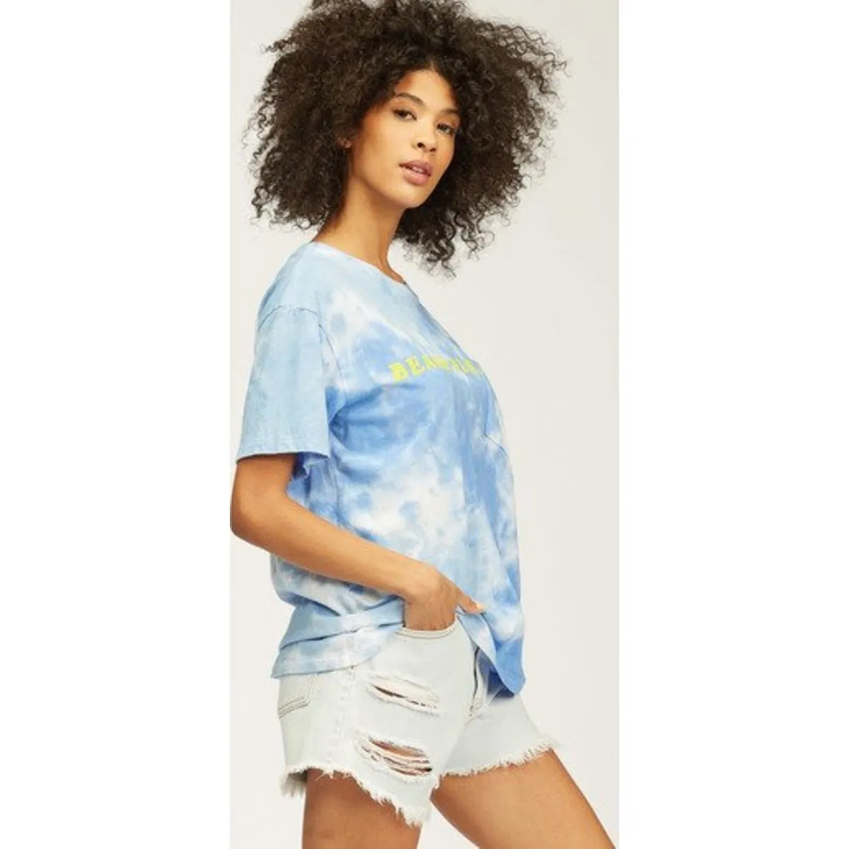Beach Please Tie-Dye T-Shirt