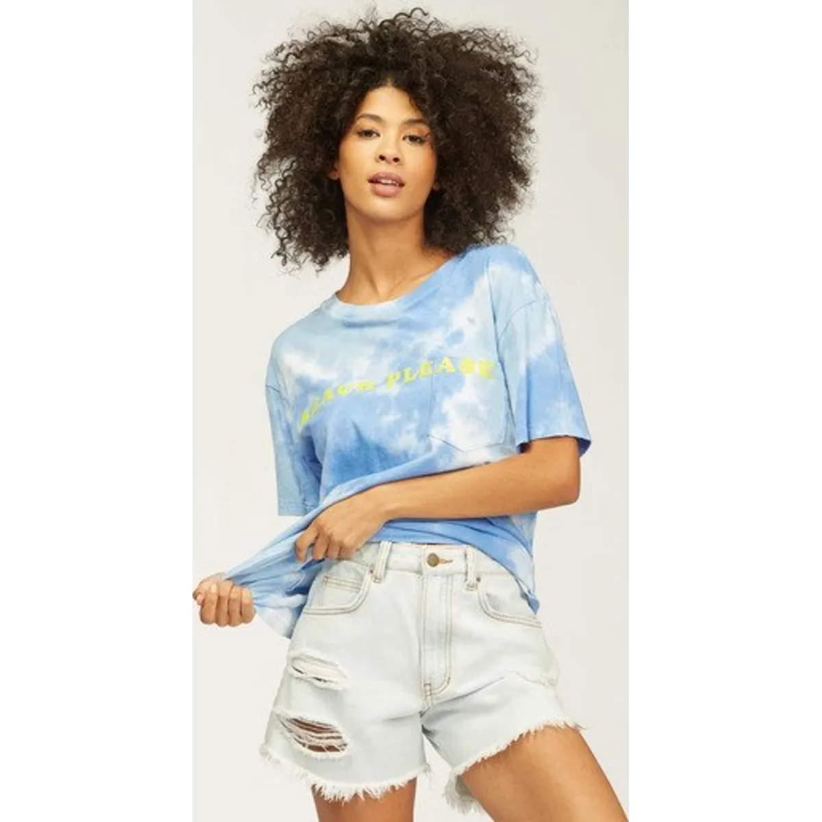Beach Please Tie-Dye T-Shirt