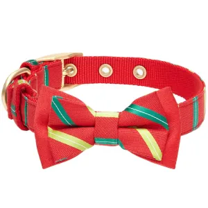 Blueberry Pet Christmas Festival Striped Collar