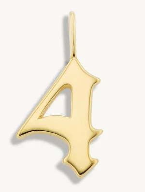 Bonne Chance Necklace Charm Four