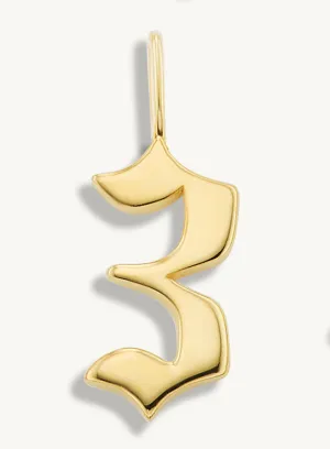 Bonne Chance Necklace Charm Three