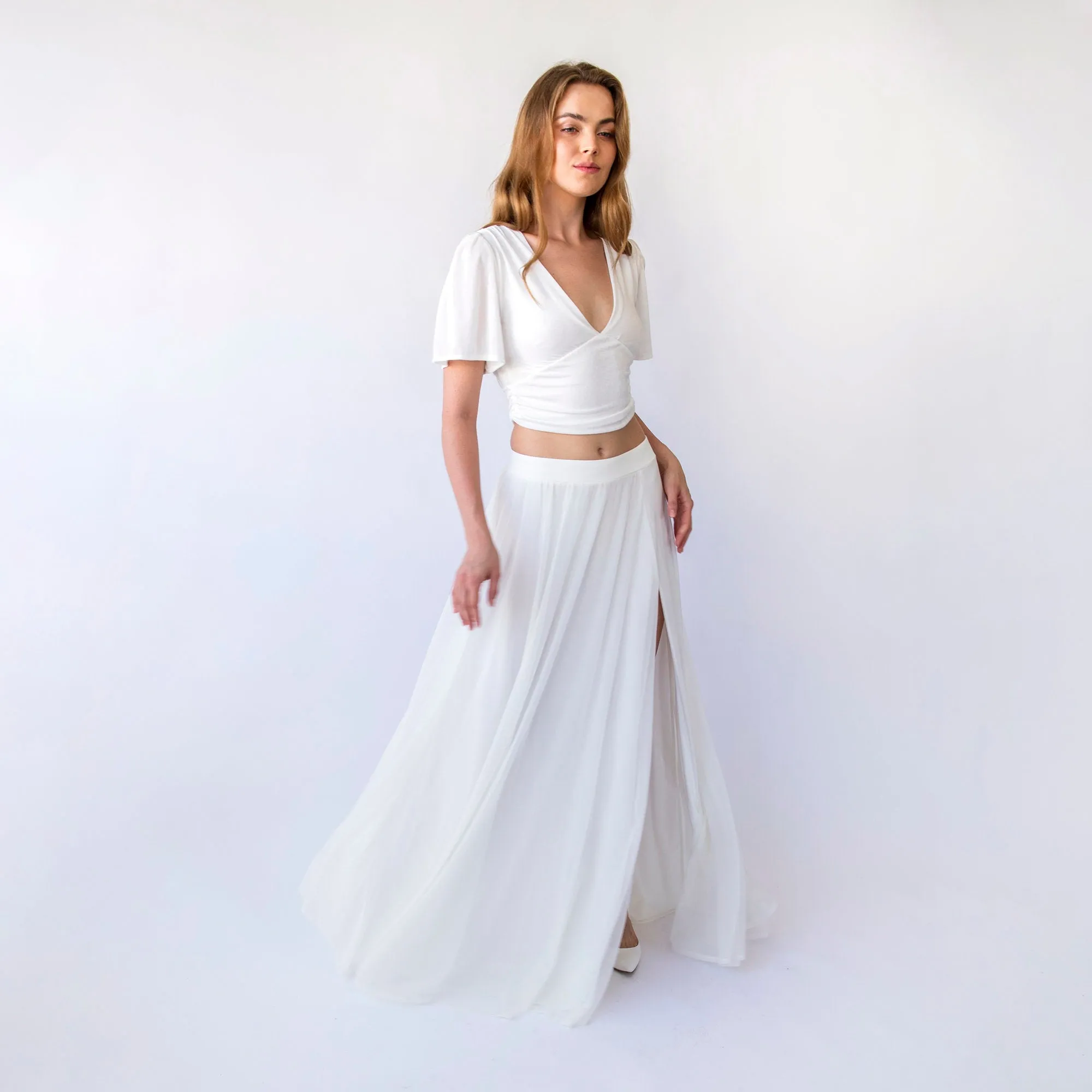 Bridal set, skirt, top  #1446