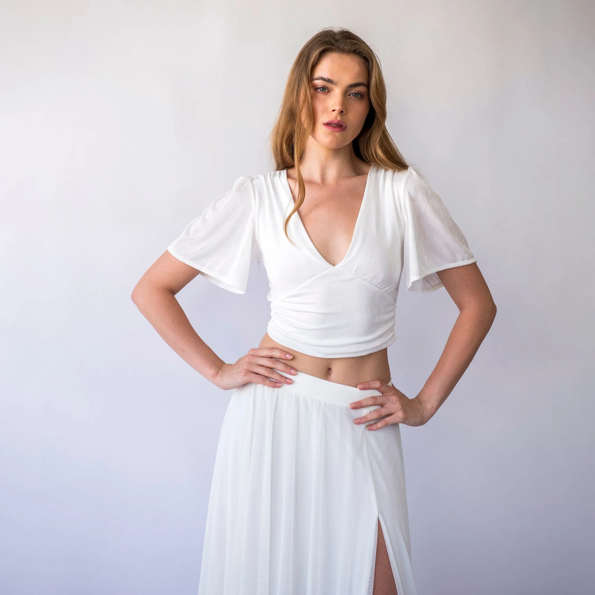 Bridal set, skirt, top  #1446