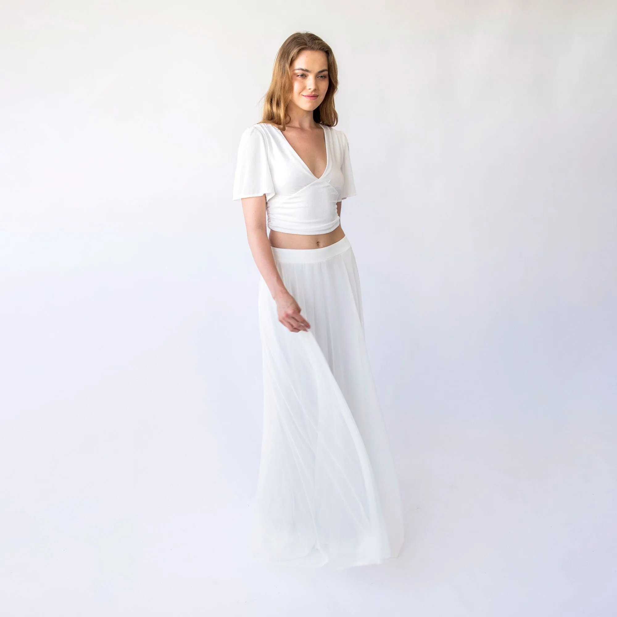 Bridal set, skirt, top  #1446