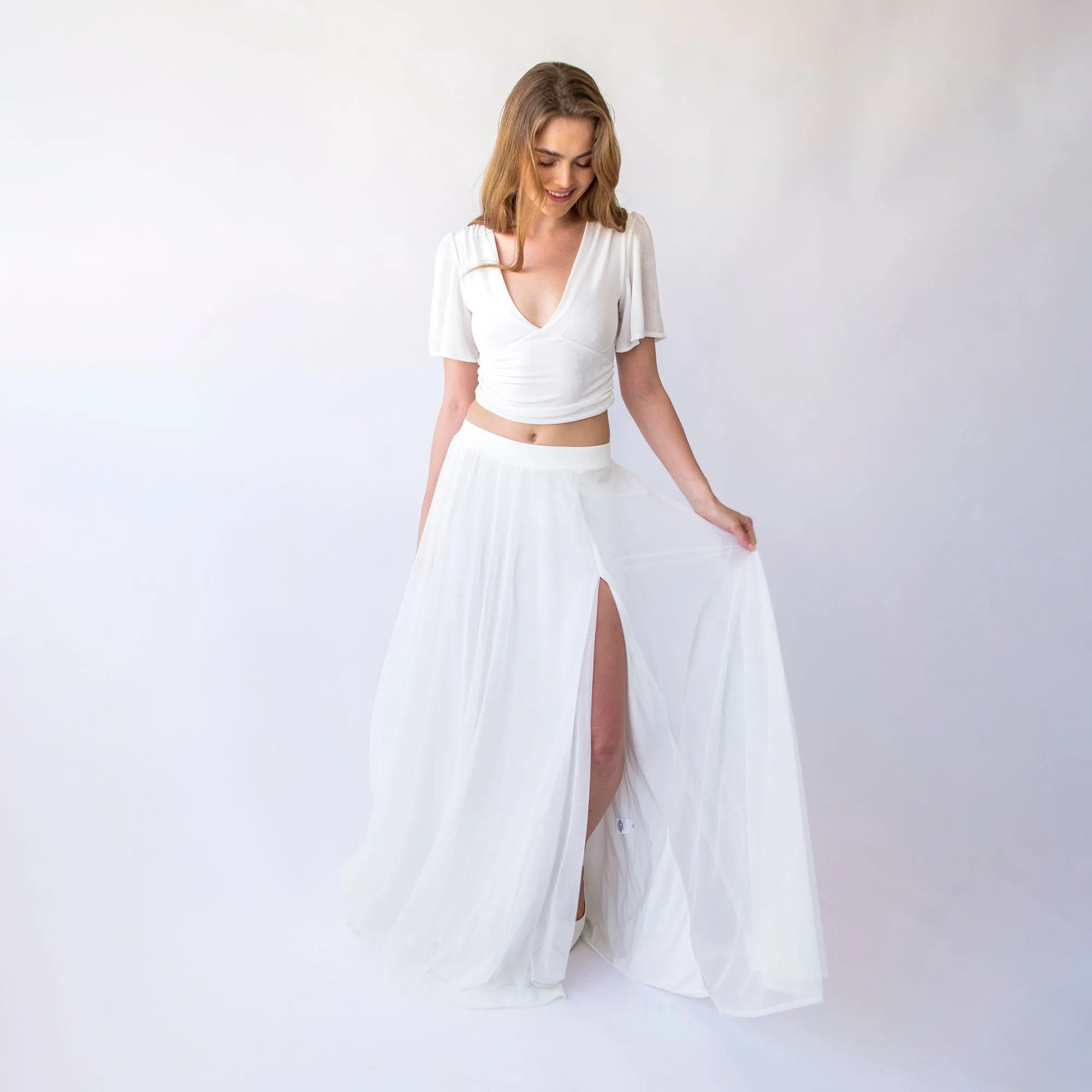 Bridal set, skirt, top  #1446