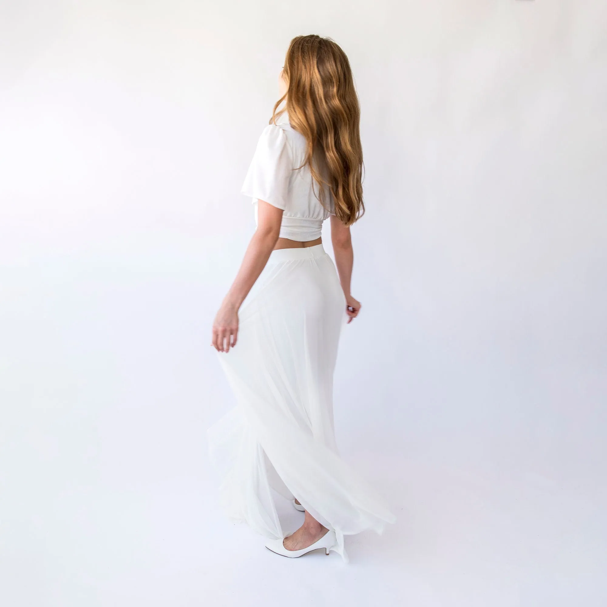 Bridal set, skirt, top  #1446