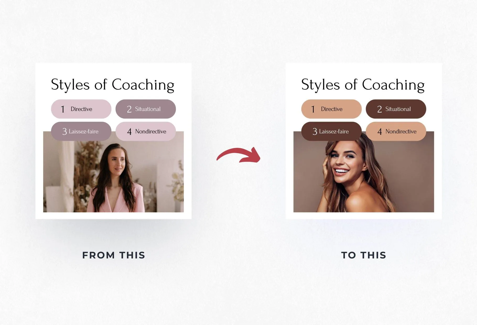 Business Coaching Instagram Post Canva Templates