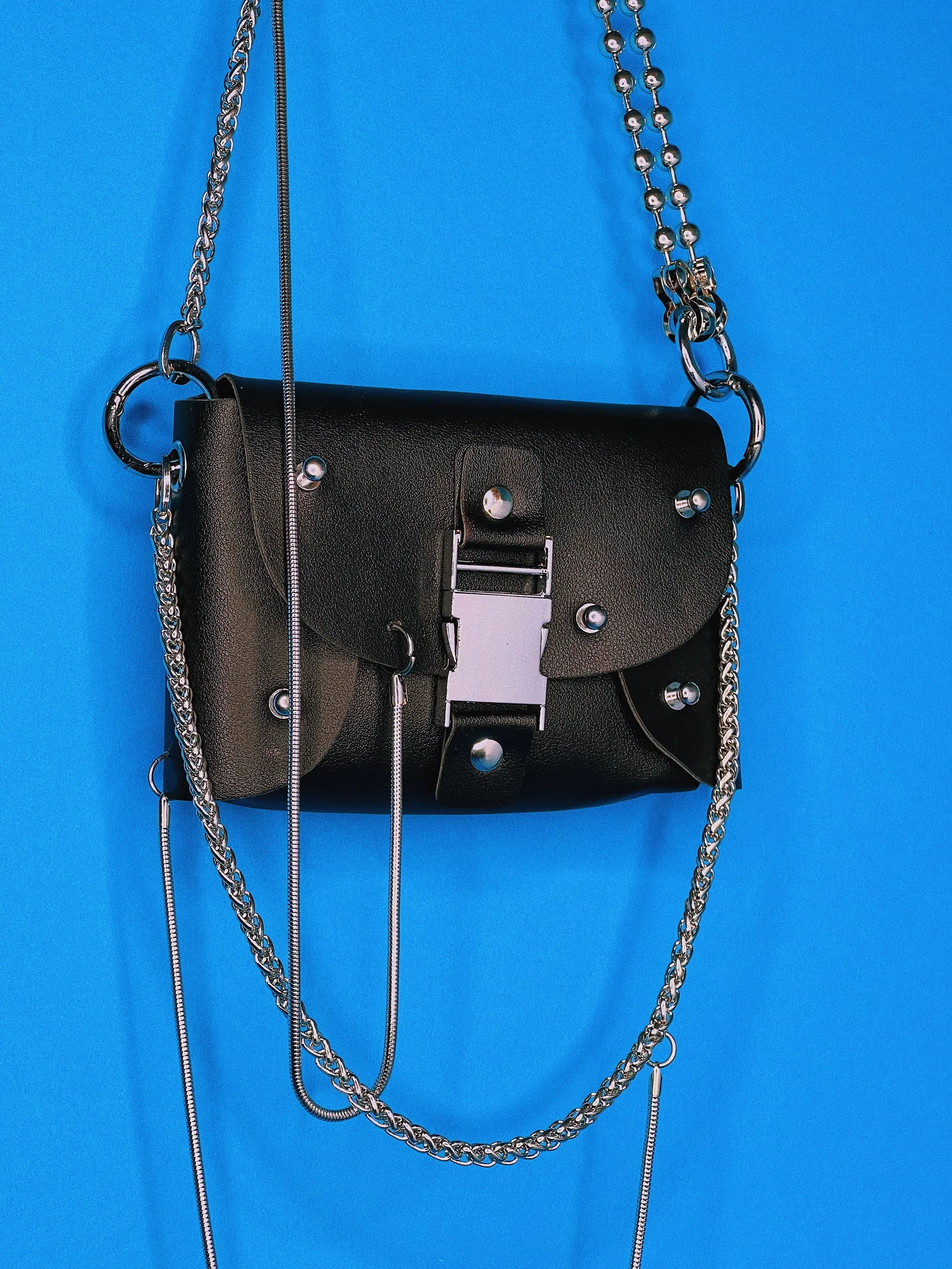 Chained Buckle Bag