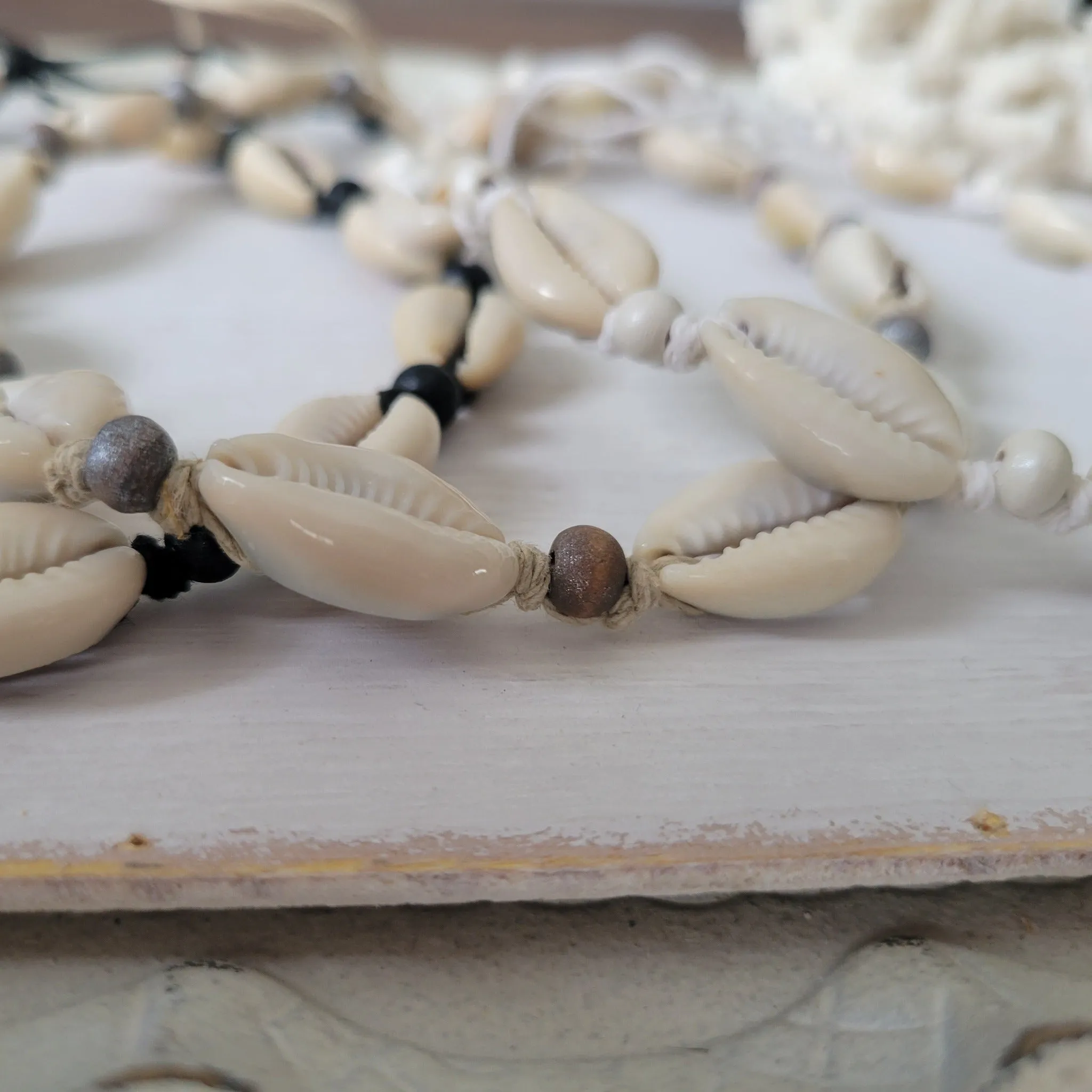 Colored Puka Shell & Bead Jewelry - Necklace, Bracelet or Anklet Options