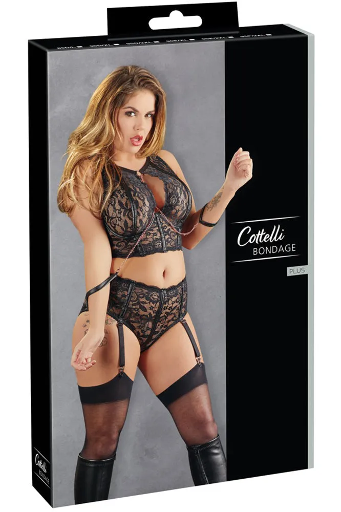 Cottelli Bondage Captivating Moments Set (85D/L, 95D/2XL)