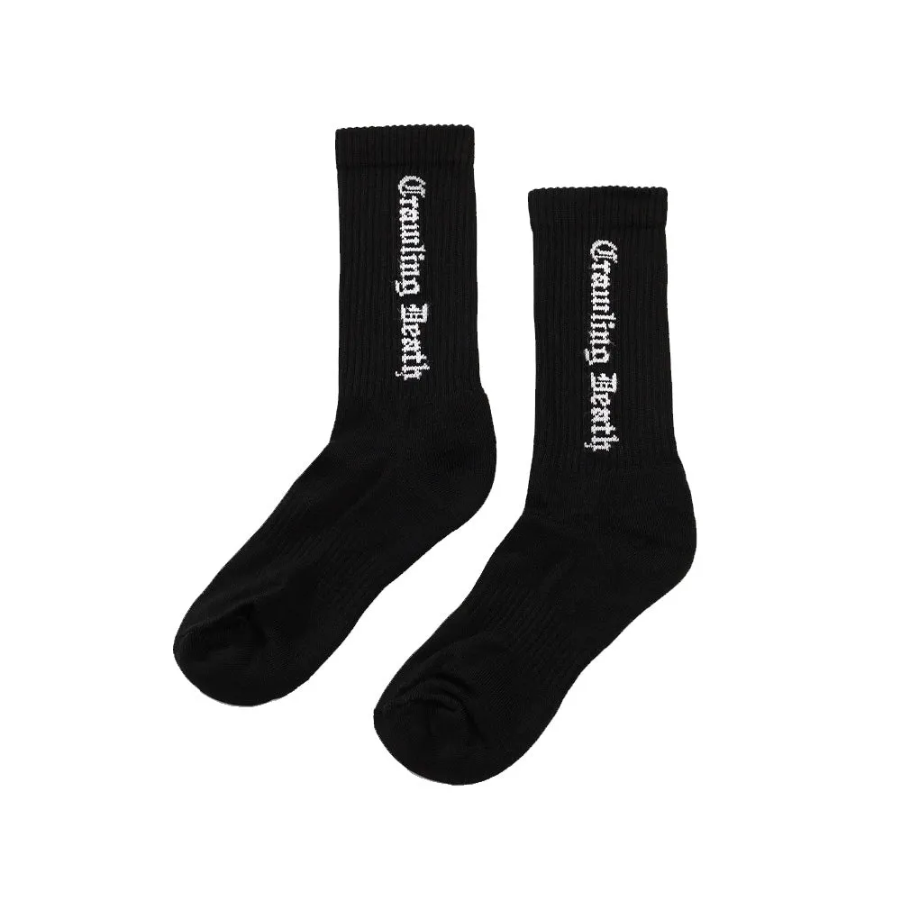 Crawling Death - Gothic Logo Socks Black