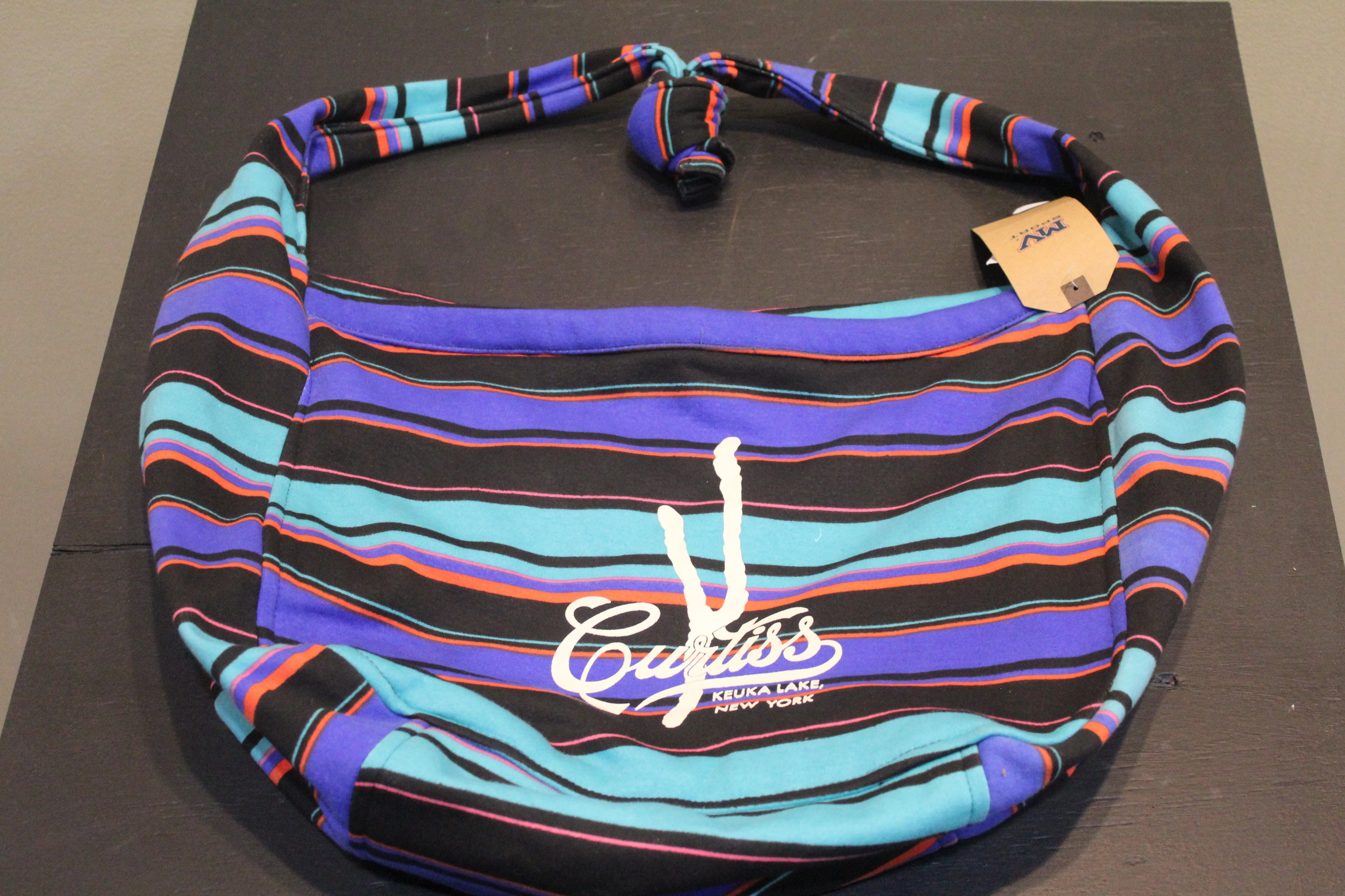 Curtiss Keuka Lake Striped Slouch Bag